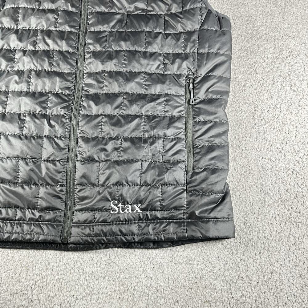 Patagonia Nano Puff Vest Mens L Gray Puffer Primaloft Insulated Packable Zip - Picture 11 of 16